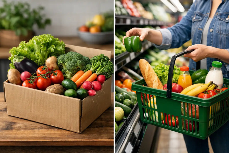 Vegetable Box vs Grocery Shopping: Which Fits?