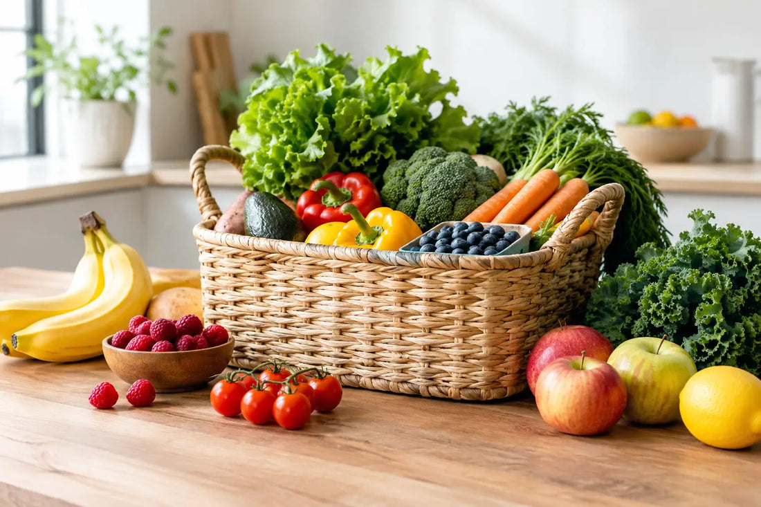 How to Build Healthier Weekly Baskets at Home