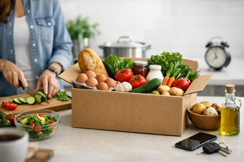 How a Local Food Subscription Box Saves Time
