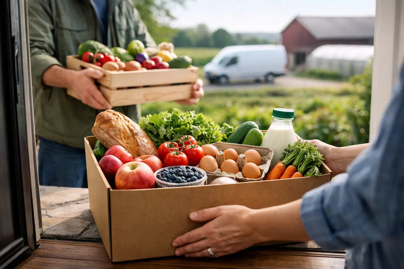 How Farm to Door Delivery Works for Your Weekly Shop