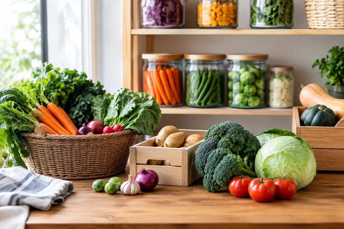 Guide to Seasonal Vegetable Storage at Home
