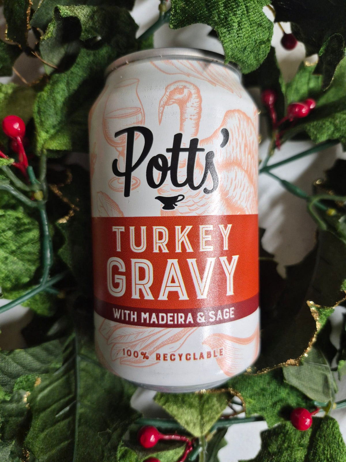 Potts' Turkey Gravy with Madeira & Sage
