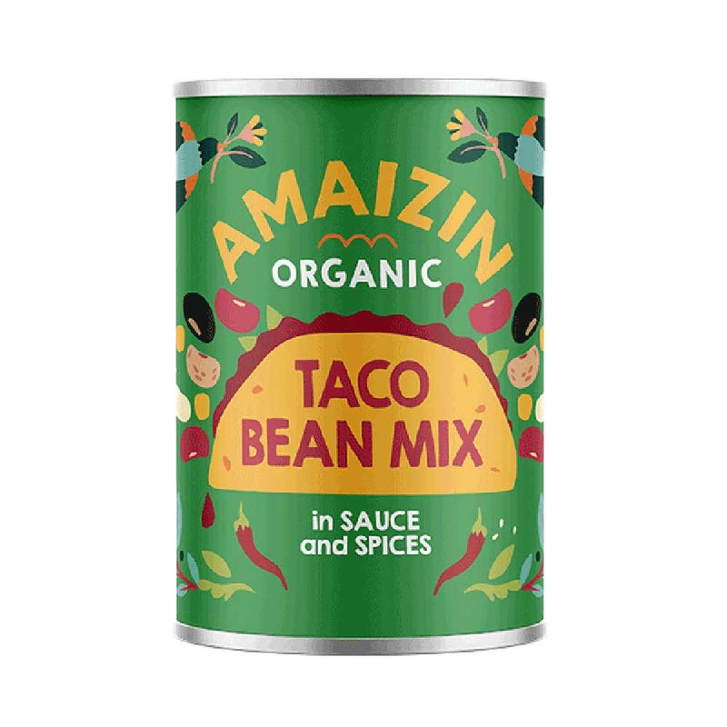 Organic Taco Bean Mix – in spicy sauce