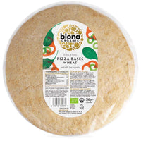 Organic Wheat Pizza Bases – 2 pack