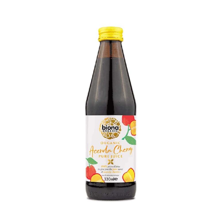 Organic Acerola Cherry Juice – pure 100%