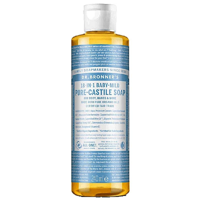 Organic Baby Mild Unscented Liquid Soap (1/4 case)
