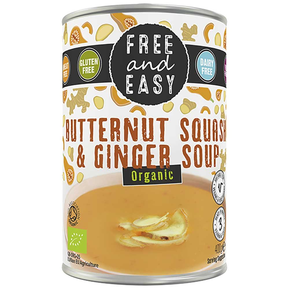 Organic Butternut Squash & Ginger Soup