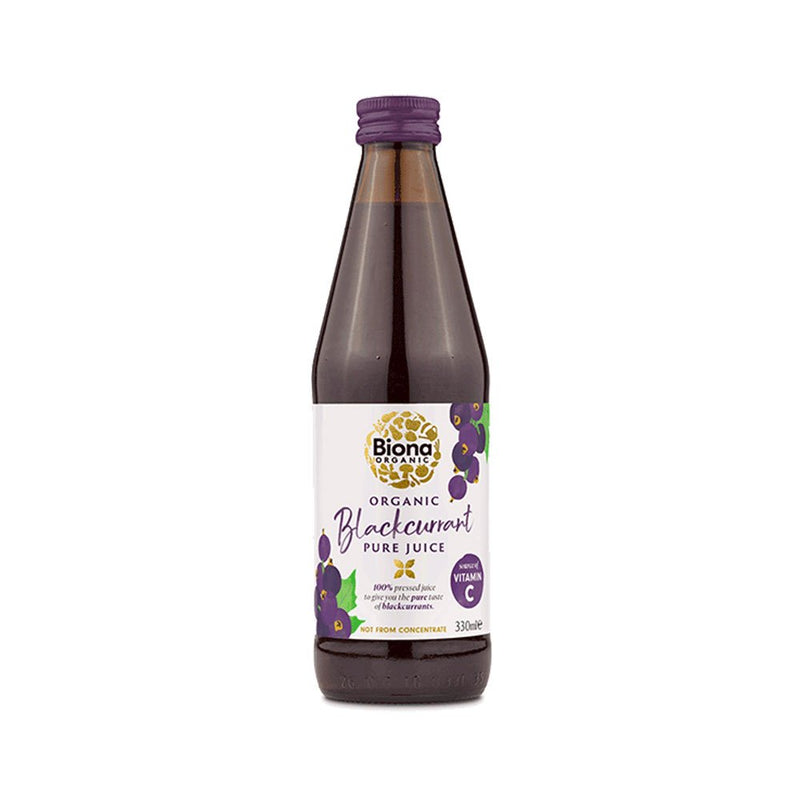 Organic Blackcurrant Pure Juice – 100%