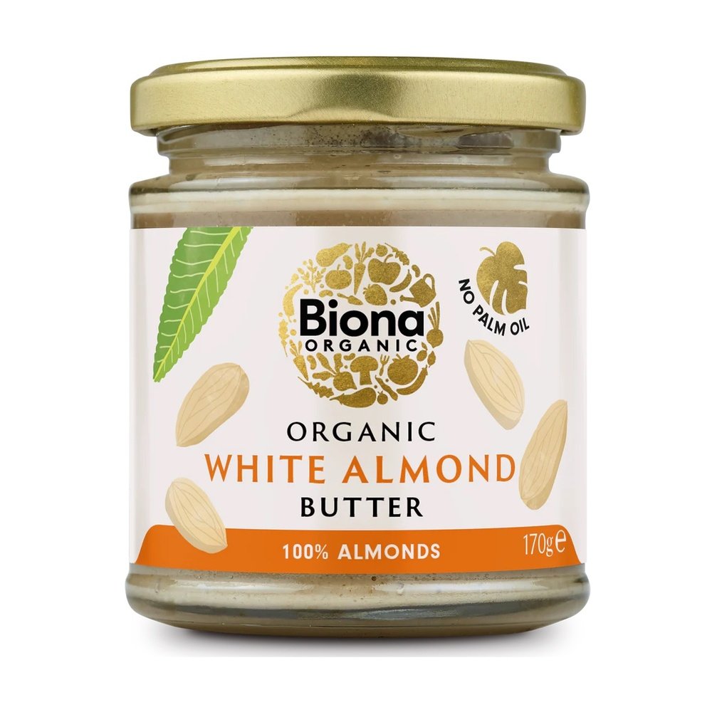 Organic White Almond Butter – unroasted