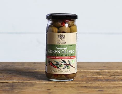 Rovies Pimento Stuffed Green Olives (350g)