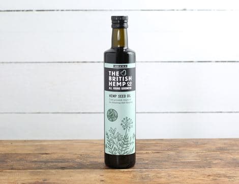 Cold Pressed Hemp Seed Oil, Non-Organic (500ml)
