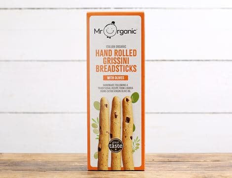 Grissini Breadsticks, with Olives (150g)