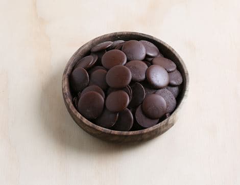 Dark Chocolate Buttons Refill (72%) (250g)