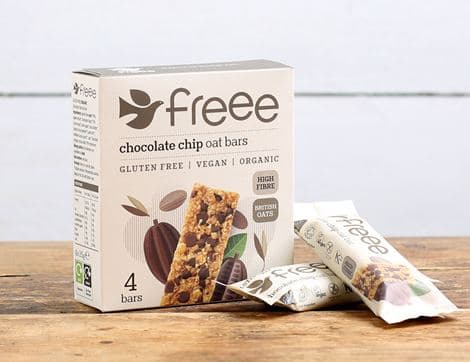Chocolate Chip Oat Bars (140g, pack of 4)