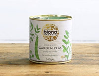 Garden Peas, Biona (340g)