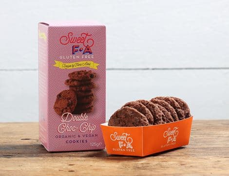 Gluten Free Double Chocolate Chip Cookies (125g)