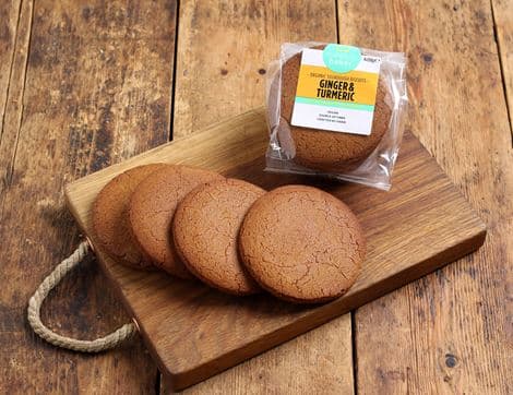 Ginger & Turmeric Biscuits (Pack of 4)