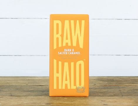 Dark & Salted Caramel Raw Chocolate (70g)