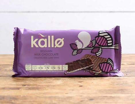 Milk Chocolate Rice Cake Thins (75g)