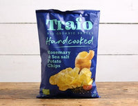 Hand-Cooked Rosemary & Sea Salt Crisps (125g)