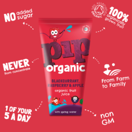 Blackcurrant, Raspberry & Apple Fruit Juice with Spring Water