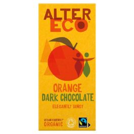 Organic Orange Dark Chocolate Bar