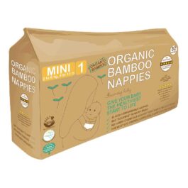 Organic 1 – Mini Bamboo Nappies (2-6kg)