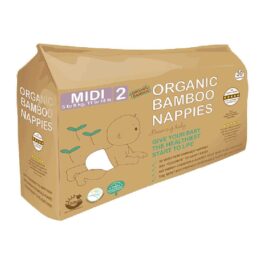 Organic 2 – Midi Bamboo Nappies (5-8kg)