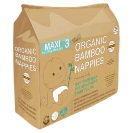 Organic 3 – Maxi Bamboo Nappies (7-11kg)
