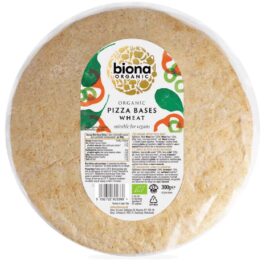 Organic Wheat Pizza Bases – 2 pack