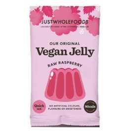 Raw Raspberry Jelly Crystals – with sugar