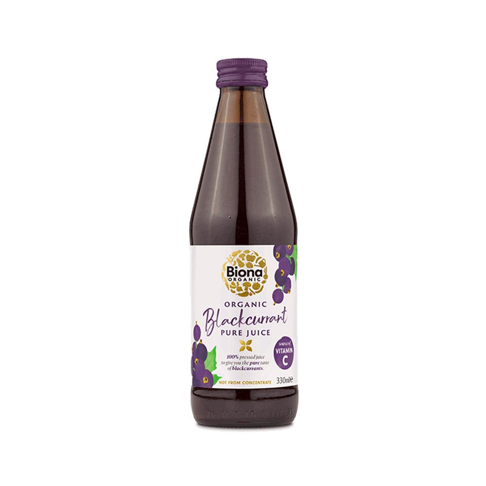 Organic Blackcurrant Pure Juice - 100%