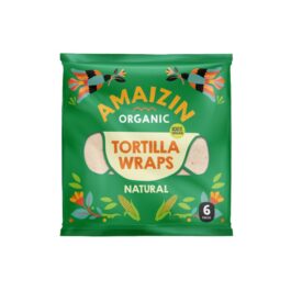 Organic Soft Tortilla Wraps (6 wheat wraps)