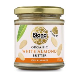 Organic White Almond Butter – unroasted
