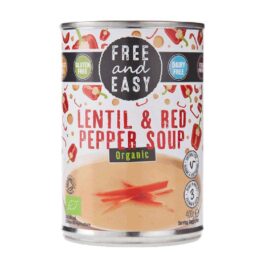Organic Lentil & Red Pepper Soup