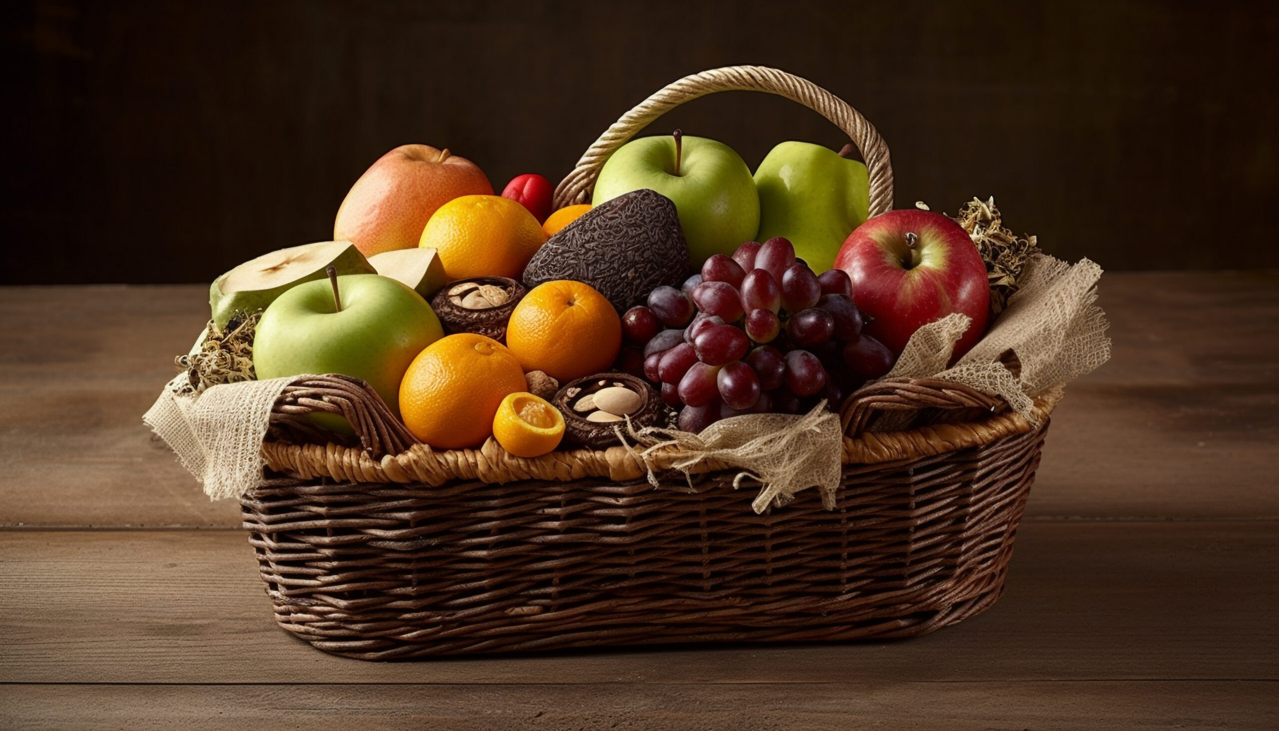 Fresh fruit and vegetables
