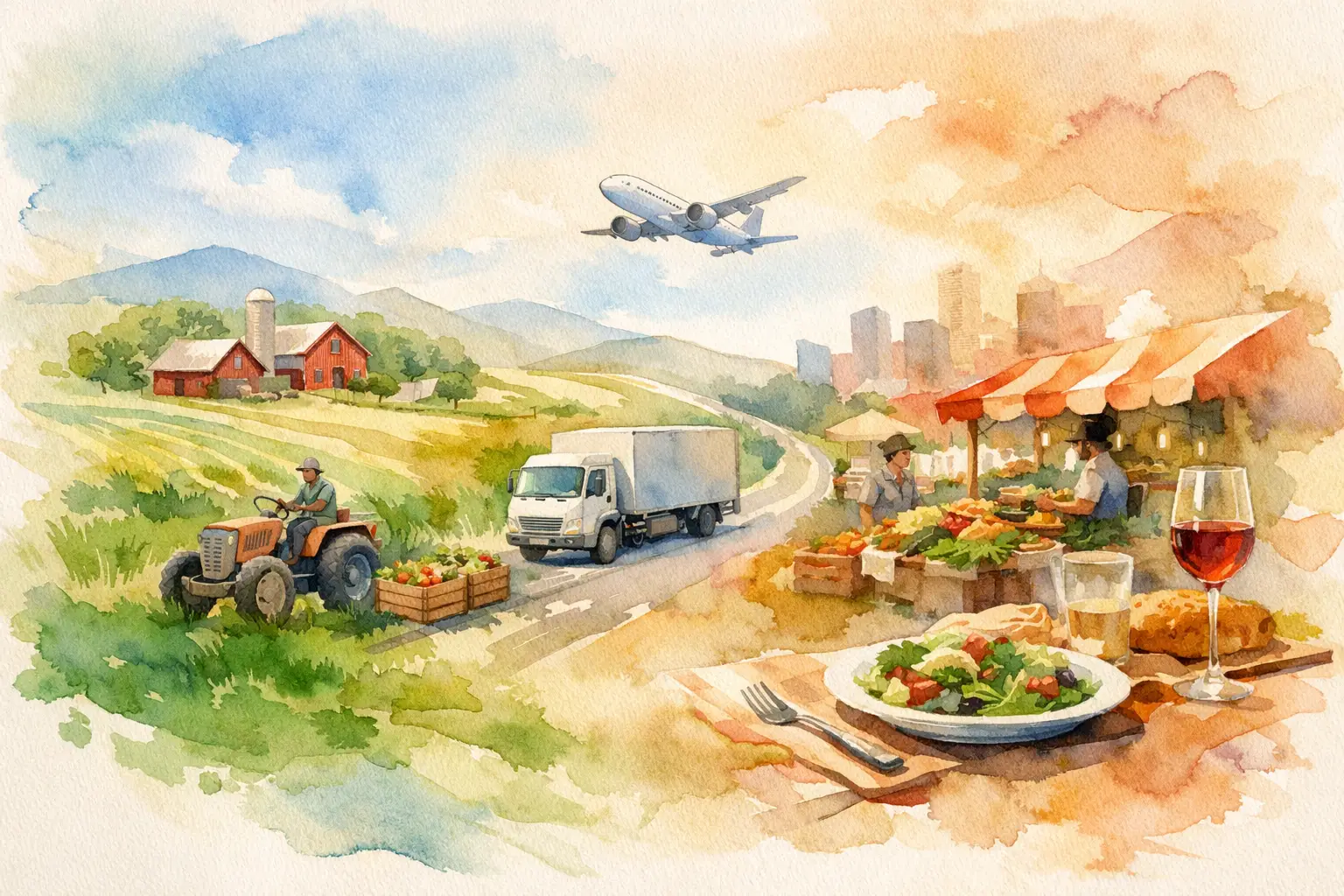 You are currently viewing How Does Food Get From Farm to Table?